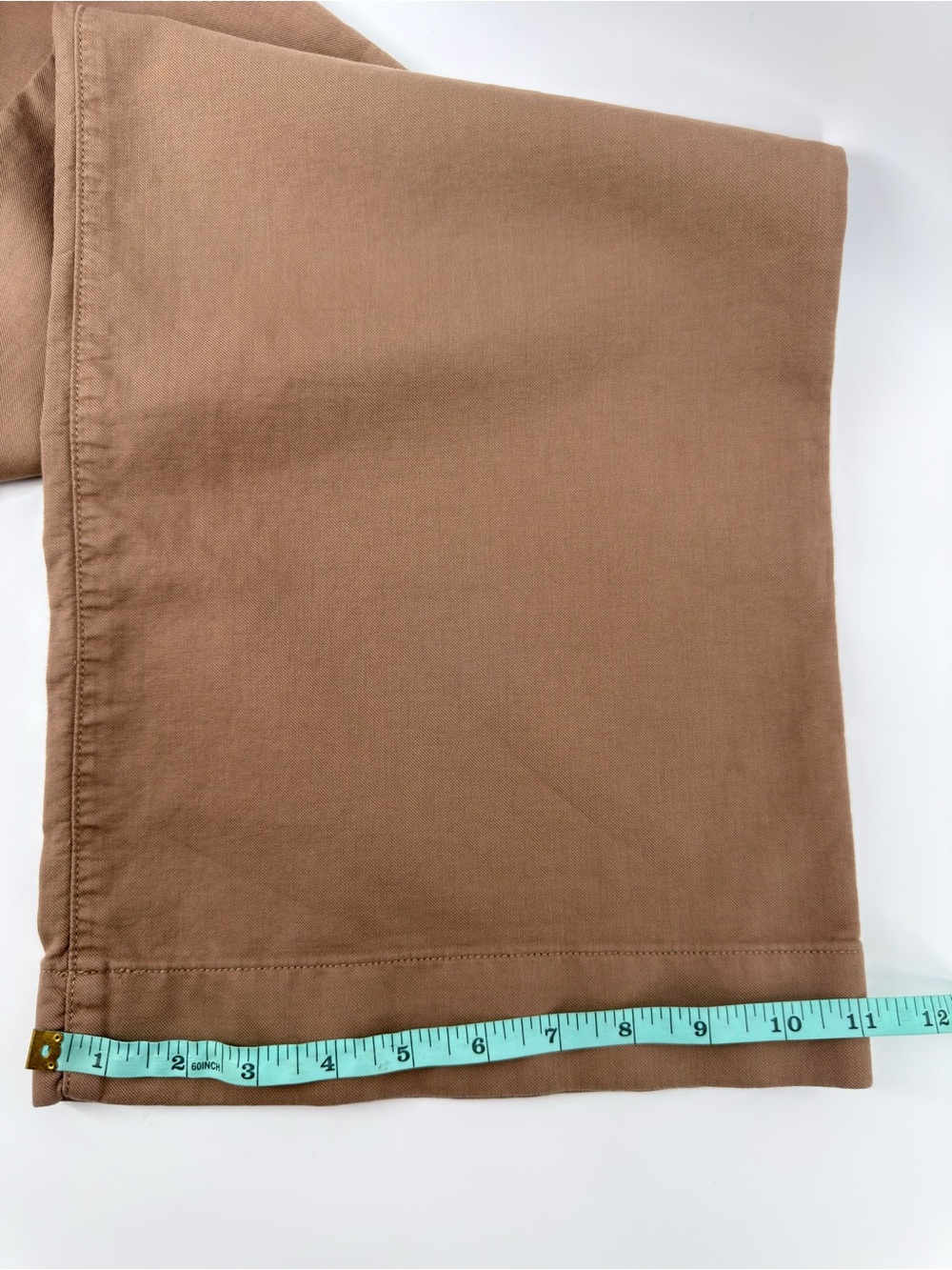 Outerknown Summerland Trouser 27 chestnut brown office tailored old money - Picture 11 of 12